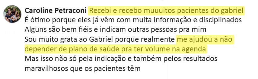 Depoimento de aluna sobre o site de indicação da FSA®